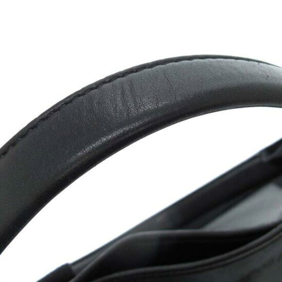 Balenciaga Leather Navy Blue Cabas - Picture 6 of 9